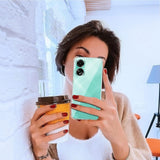 Husa de protectie Techsuit Shockproof Clear Silicone compatibil cu Oppo A78 4G, Transparent