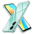 Husa de protectie Techsuit Shockproof Clear Silicone compatibil cu Oppo A78 4G, Transparent