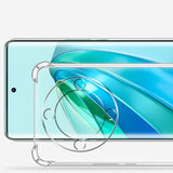 Husa de protectie Techsuit Shockproof Clear Silicone compatibil cu Honor X9a, Transparent