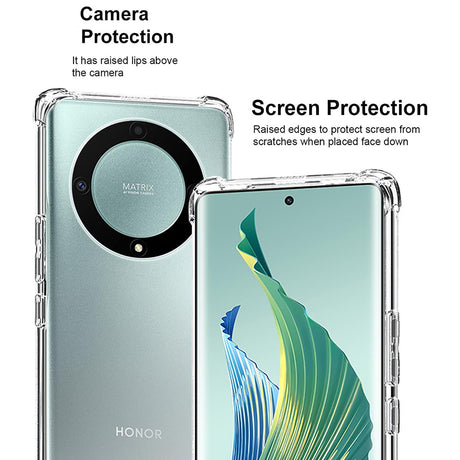 Husa de protectie Techsuit Shockproof Clear Silicone compatibil cu Honor Magic5 Lite, Transparent