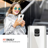 Husa de protectie Techsuit Shockproof Clear Silicone compatibil cu Xiaomi Redmi Note 9S / Note 9 Pro / Note 9 Pro Max, Transparent