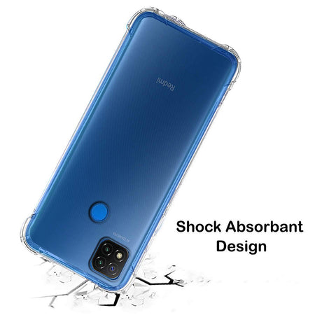 Husa de protectie Techsuit Shockproof Clear Silicone compatibil cu Xiaomi Redmi 9C / Redmi 9C NFC, Transparent