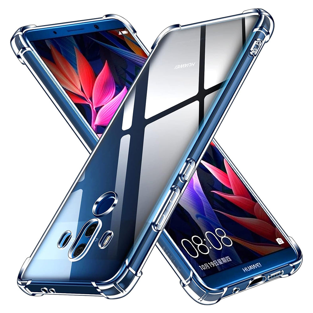 Husa de protectie Techsuit Shockproof Clear Silicone compatibil cu Huawei Mate 10 Pro, Transparent