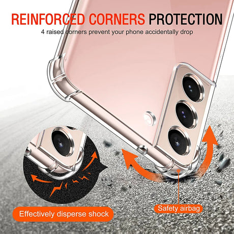 Husa de protectie Techsuit Shockproof Clear Silicone compatibil cu Samsung Galaxy Note 10 Plus 4G / Note 10 Plus 5G, Transparent