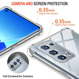 Husa de protectie Techsuit Shockproof Clear Silicone compatibil cu Oppo Reno6 Pro 5G (Snapdragon), Transparent