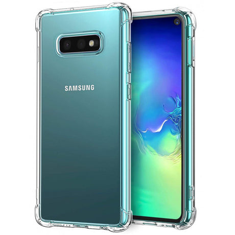 Husa de protectie Techsuit Shockproof Clear Silicone compatibil cu Samsung Galaxy S10e, Transparent