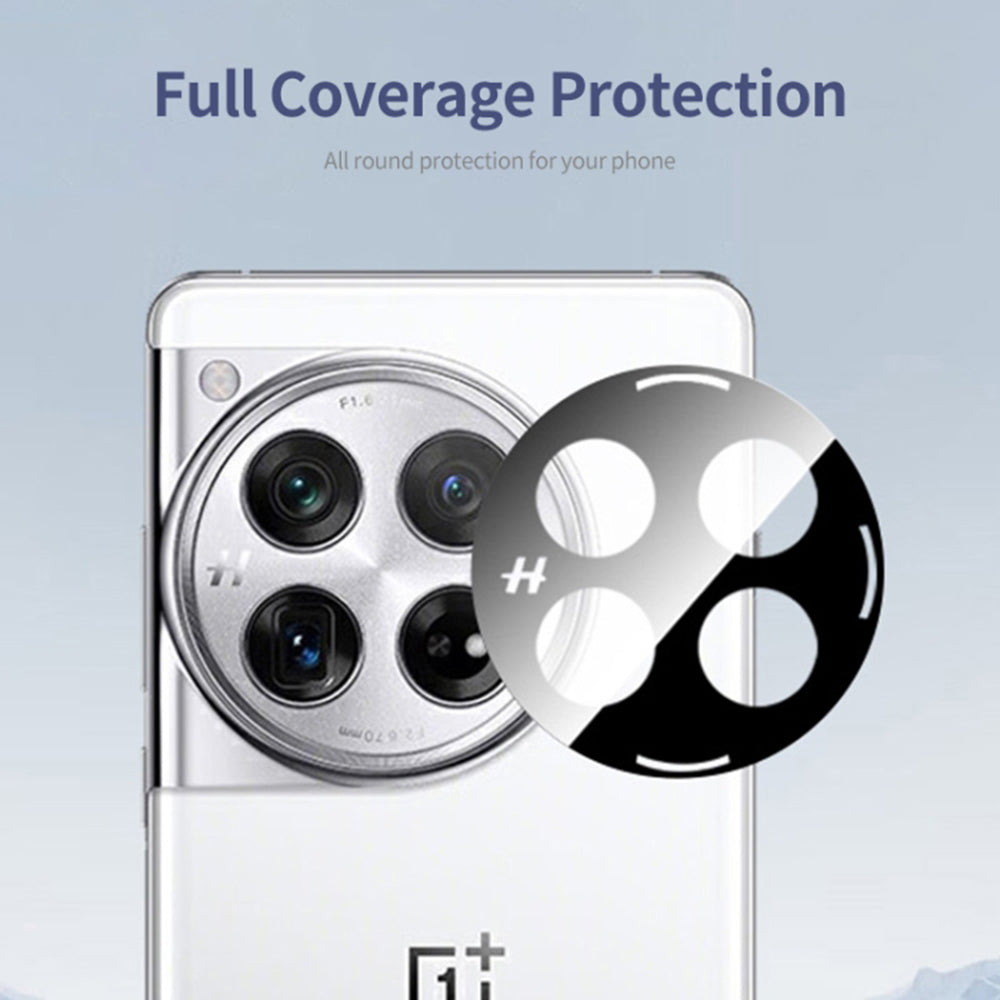 Folie de protectie Techsuit Full Camera Glass compatibil cu OnePlus 12, Negru
