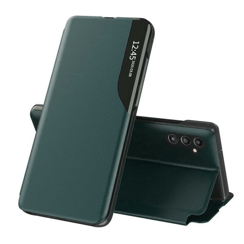 Husa de protectie Techsuit eFold Series compatibil cu Samsung Galaxy A55 5G, Verde Inchis