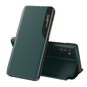 Husa de protectie Techsuit eFold Series compatibil cu Samsung Galaxy A55 5G, Verde Inchis
