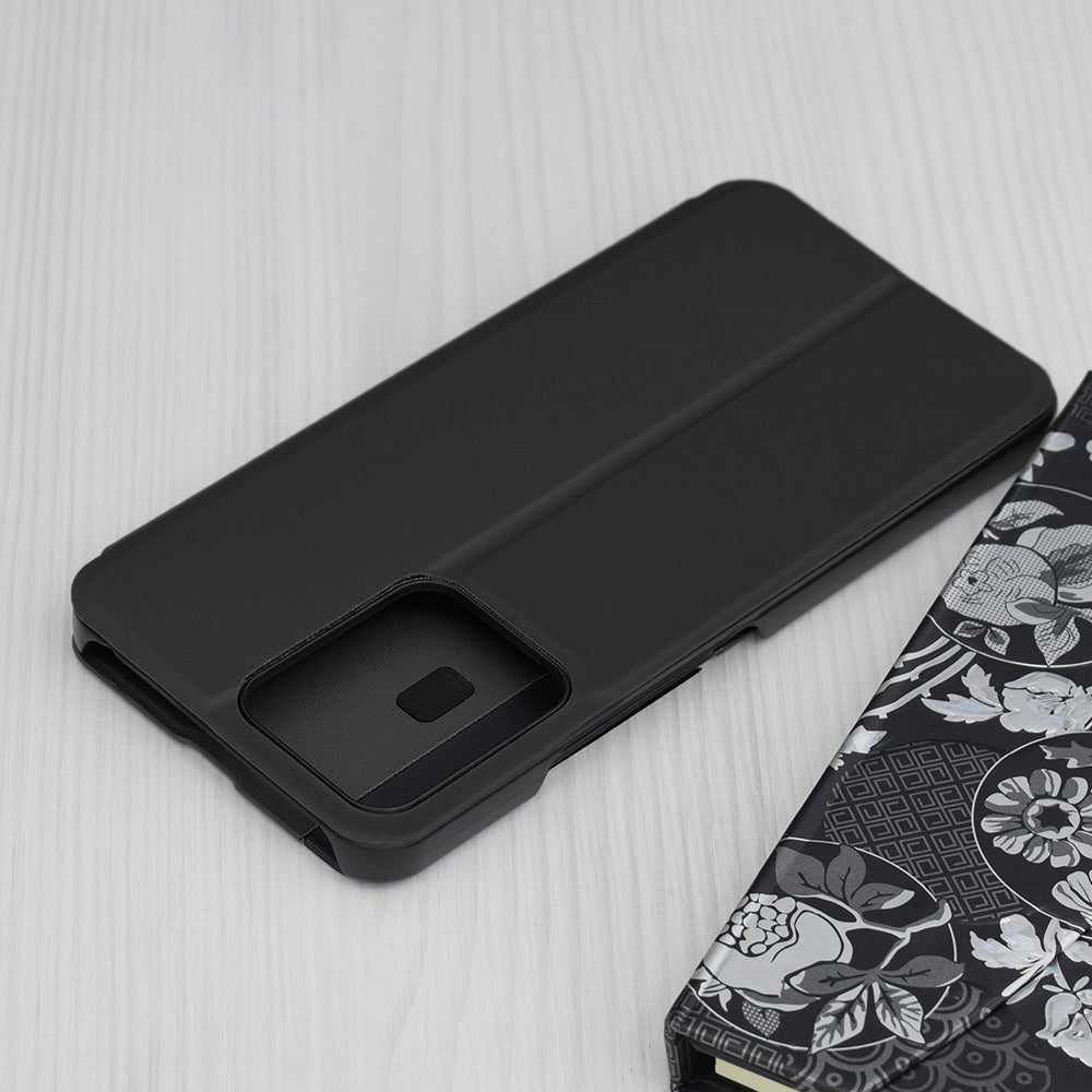 Husa de protectie Techsuit eFold Series compatibil cu Xiaomi Redmi 13C 4G / Redmi 13C 5G / Poco C65, Negru