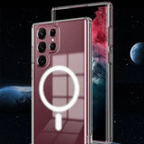 Husa de protectie Techsuit MagSafe Pro compatibil cu Samsung Galaxy S24 Ultra, Albastru