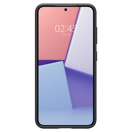 Husa de protectie Spigen Liquid Air (ACS07347) compatibil cu Samsung Galaxy S24, Negru Mat