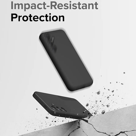Husa de protectie Ringke Silicone Magnetic MagSafe compatibil cu Samsung Galaxy S24, Negru