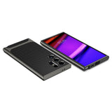 Husa de protectie Spigen Neo Hybrid (ACS07305) compatibil cu Samsung Galaxy S24 Ultra, Gunmetal