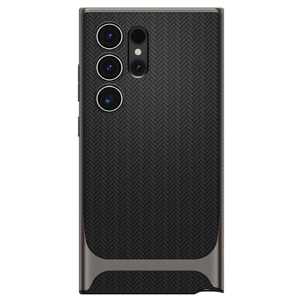 Husa de protectie Spigen Neo Hybrid (ACS07305) compatibil cu Samsung Galaxy S24 Ultra, Gunmetal