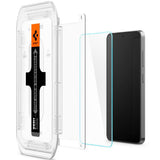 Folie de protectie Spigen (set de 2) Glas.tR EZ-FIT (AGL07440) compatibil cu Samsung Galaxy S24 / S25, Transparent