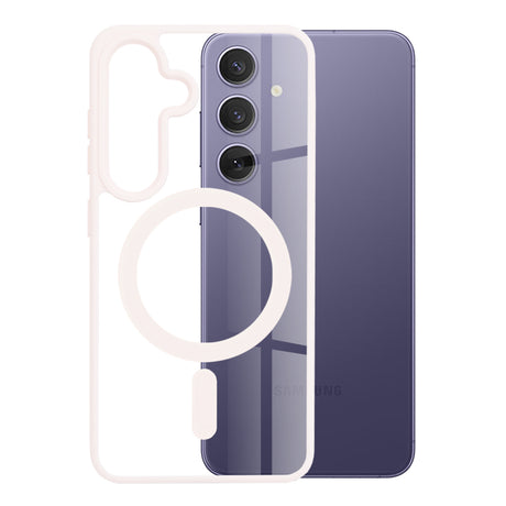 Husa de protectie Techsuit MagSafe Pro compatibil cu Samsung Galaxy S24 Plus, Nude Pink