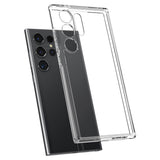 Husa de protectie Spigen Ultra Hybrid (ACS07292) compatibil cu Samsung Galaxy S24 Ultra, Transparent