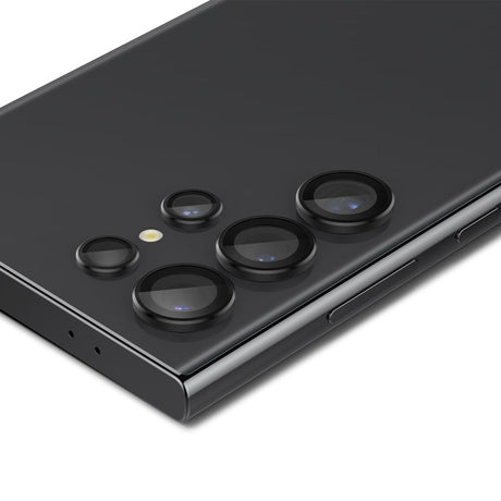 Spigen Optik.tR EZ Fit Pro Camera Glass folie de protecție cameră pentru Samsung Galaxy S24 Ultra, negru