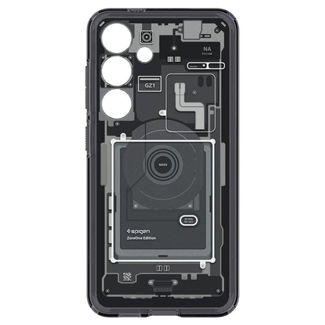 Husa de protectie Spigen Ultra Hybrid Zero One (ACS07350) compatibil cu Samsung Galaxy S24, Negru Mat