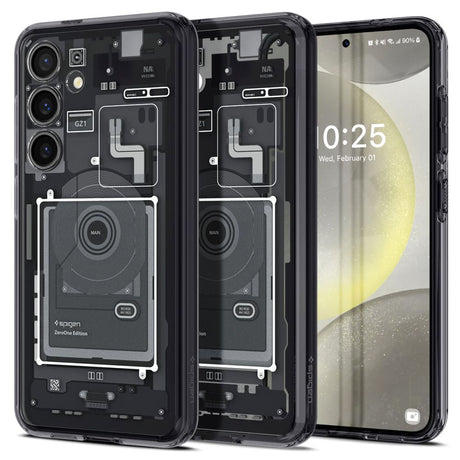 Husa de protectie Spigen Ultra Hybrid Zero One (ACS07350) compatibil cu Samsung Galaxy S24, Negru Mat