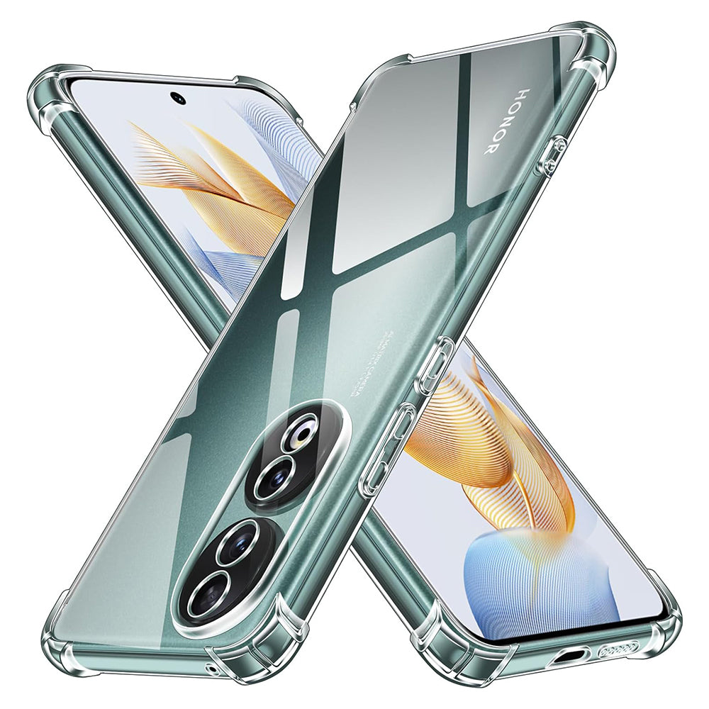 Husa de protectie Techsuit Shockproof Clear Silicone compatibil cu Honor 600 Smart, Transparent
