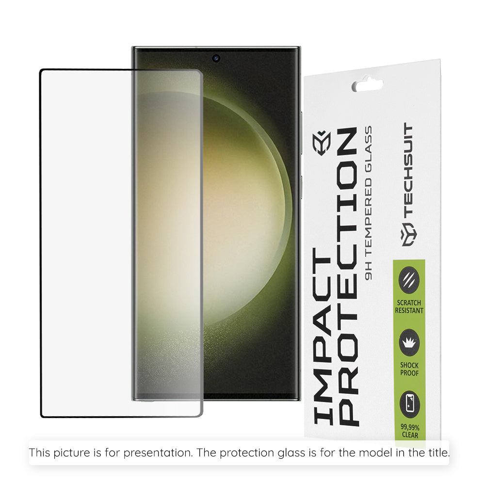 Folie de protectie Techsuit 111D Full Cover compatibil cu Oppo Reno16 / Reno16 Pro, Negru