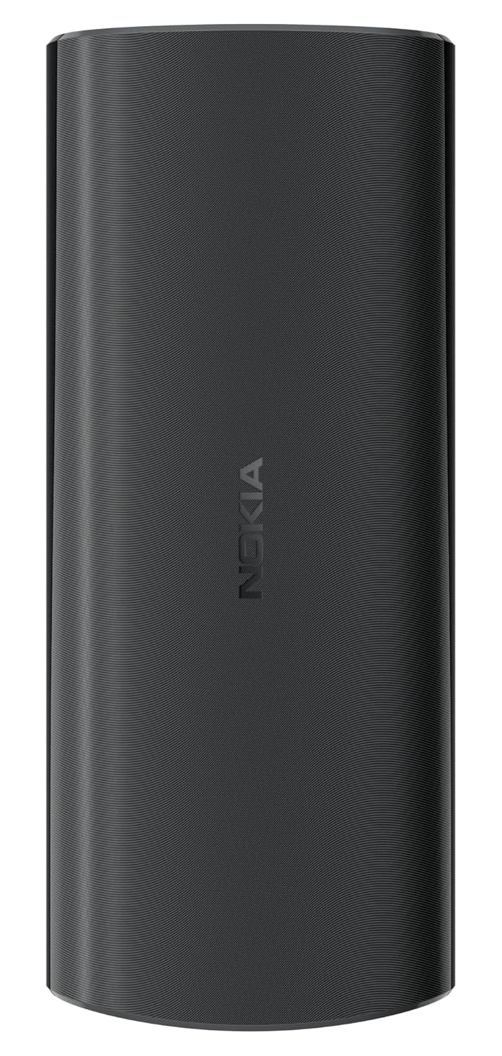 Telefon mobil Nokia 106 4G (2023), Dual SIM, Negru
