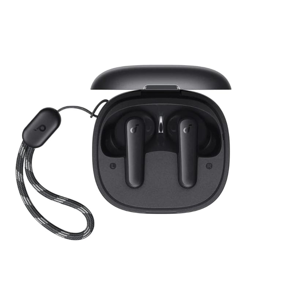 Casti Anker R50i (A3949G21), with Charging Case, Extra-bass, AI-Enhanced Calls, Alb