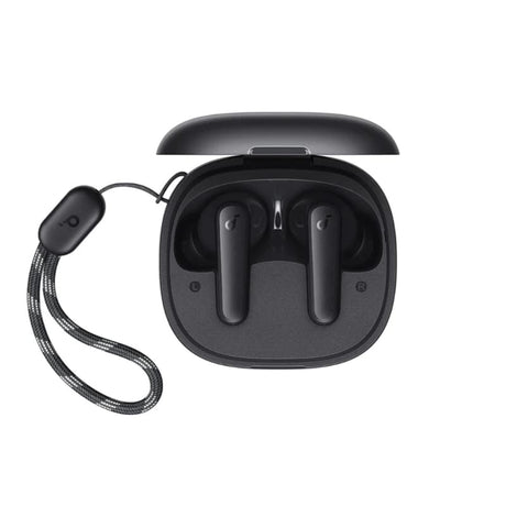 Casti Anker R50i (A3949G21), with Charging Case, Extra-bass, AI-Enhanced Calls, Alb