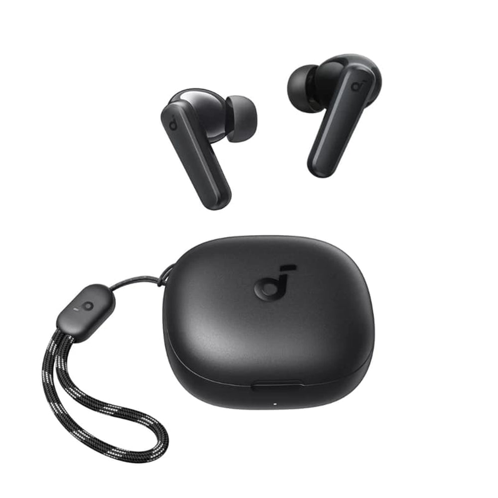 Casti Anker R50i (A3949G21), with Charging Case, Extra-bass, AI-Enhanced Calls, Alb
