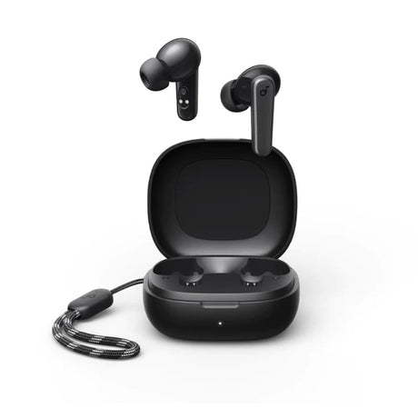 Casti Anker R50i (A3949G11), with Charging Case, Extra-bass, AI-Enhanced Calls, Negru