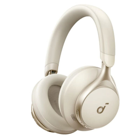 Casti Anker Wireless SoundCore Space One (A3035G21), Bluetooth 5.3, Active Noise Cancelling, Hi-Res, Alb