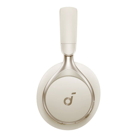 Casti Anker Wireless SoundCore Space One (A3035G21), Bluetooth 5.3, Active Noise Cancelling, Hi-Res, Alb