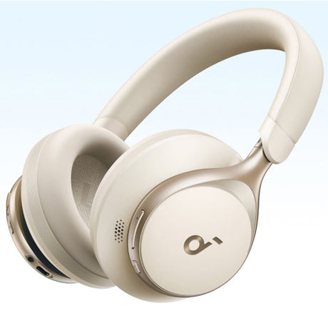 Casti Anker Wireless SoundCore Space One (A3035G21), Bluetooth 5.3, Active Noise Cancelling, Hi-Res, Alb