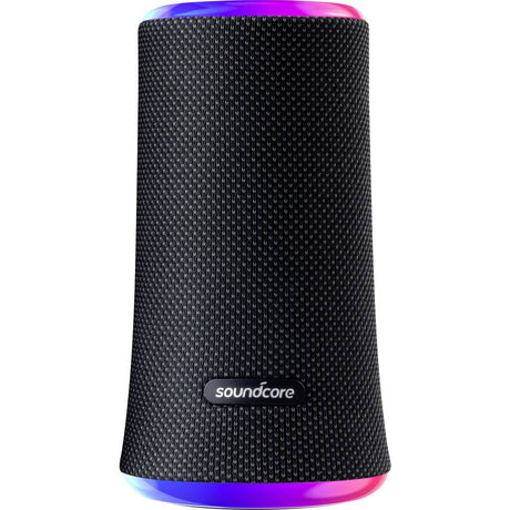 Casti Anker Wireless Speaker Flare II (A3165G11), Bluetooth 50, RGB LED Lights, 20W, Negru
