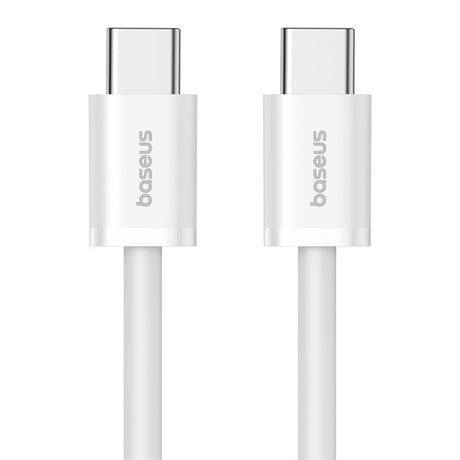 Cablu Baseus (P10365200211-01), Type-C to Type-C, 30W, 2m, Moon White