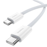 Cablu Baseus (P10365200211-01), Type-C to Type-C, 30W, 2m, Moon White