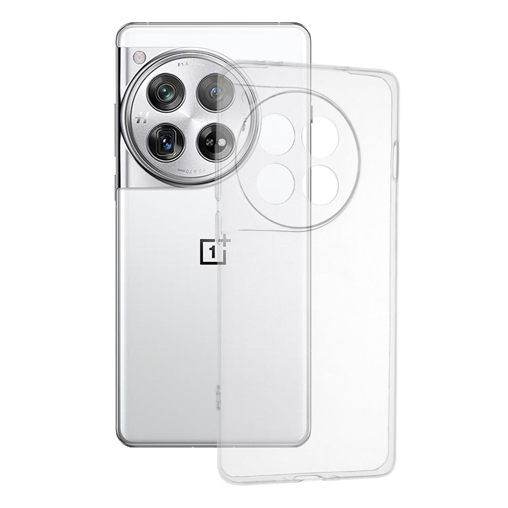 Husa de protectie Techsuit Clear Silicone compatibil cu OnePlus 12, Transparent