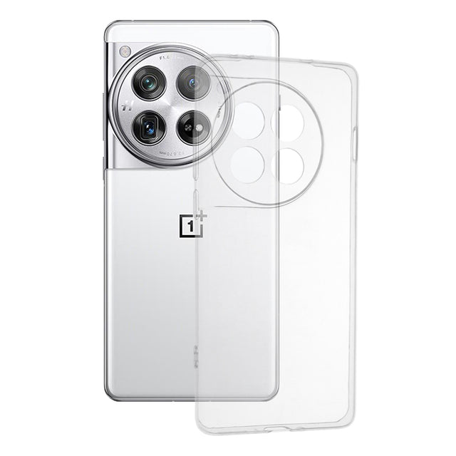 Husa de protectie Techsuit Clear Silicone compatibil cu OnePlus 12, Transparent