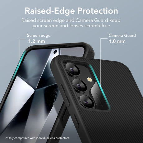 Husa de protectie ESR Air Shield Boost Kickstand compatibil cu Samsung Galaxy S24 Plus, Negru