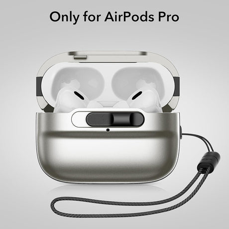 Casti ESR Pulse Magnetic HaloLock, Apple AirPods Pro 1 / 2, Titanium