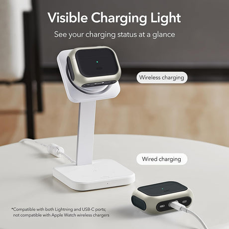 Casti ESR Orbit Hybrid HaloLock, Apple AirPods Pro 1 / 2, Titanium