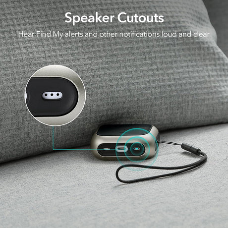 Casti ESR Orbit Hybrid HaloLock, Apple AirPods Pro 1 / 2, Titanium