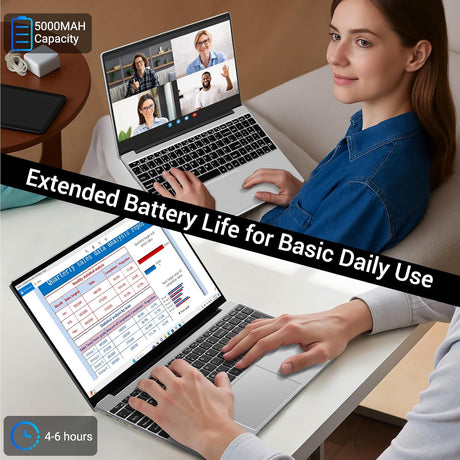 Notebook SADSYMB ‎XU-133E, 16GB, 512GB, 15.6 Inch display, N95 CPU (3.4GHz)