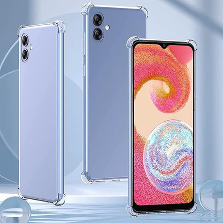 Husa de protectie Techsuit Shockproof Clear Silicone compatibil cu Samsung Galaxy A05, Transparent