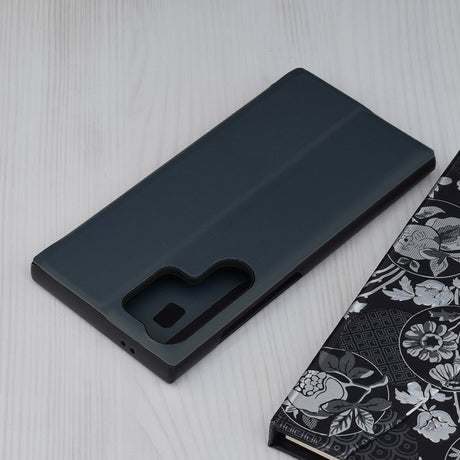 Husa de protectie Techsuit eFold Series compatibil cu Samsung Galaxy S24 Ultra, Albastru Inchis