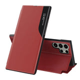 Husa de protectie Techsuit eFold Series compatibil cu Samsung Galaxy S24 Ultra, Rosu
