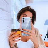 Husa de protectie Techsuit Shockproof Clear Silicone compatibil cu Samsung Galaxy A25 5G, Transparent
