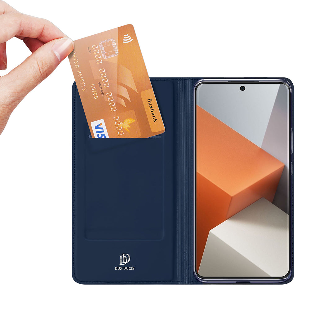 Husa de protectie Dux Ducis Skin Pro compatibil cu Xiaomi Redmi Note 13 Pro+ 5G, Negru